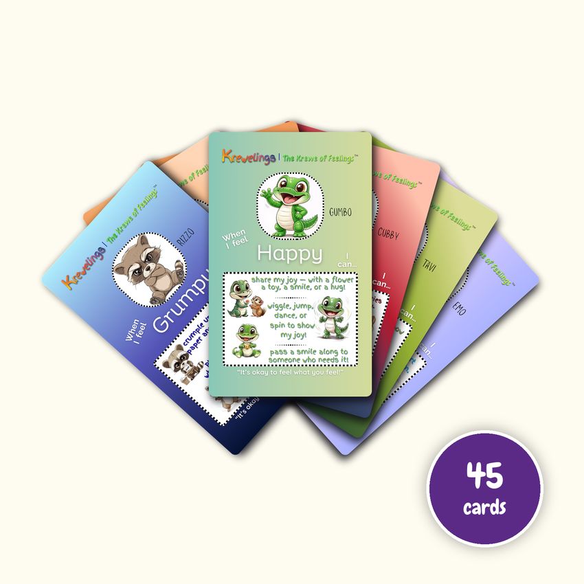 Krewelings Emotion Card Deck